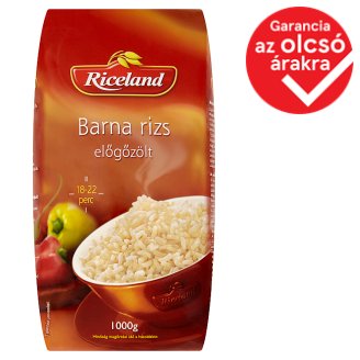 Riceland Előgőzölt Barna rizs 1000 g