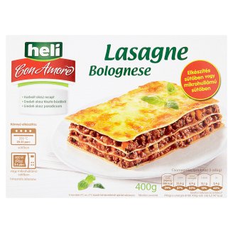 Heli Con Amore Lasagne Bolognese pasztőrözött készétel 400 g