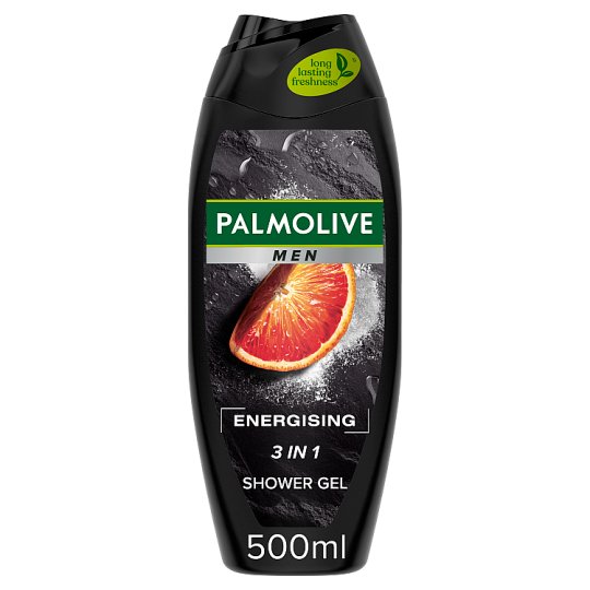 Palmolive Men Energising 2 in 1 tusfürdő és sampon 500 ml