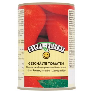 Happy Frucht hámozott paradicsom paradicsomlében 400 g
