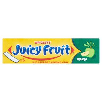 Wrigley's Juicy Fruit almaízű cukormentes rágógumi édesítőszerrel 5 lap 13 g