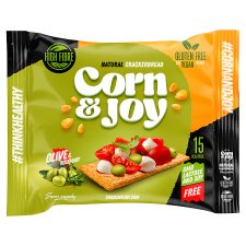 Corn & Joy Olive & Rosemary Flavoured Natural Crackerbread 80 g