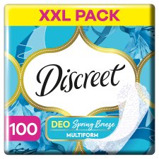 Discreet Breathable Multiform Spring Breeze Pantyliners x100