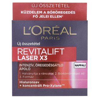 L'Oréal Paris Revitalift Laser X3 bőröregedés elleni intenzív nappali arckrém 50 ml