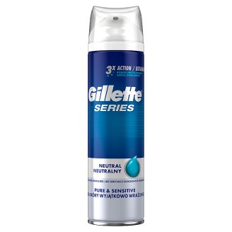 Gillette Series Pure & Sensitive Férfi Borotvazselé, 200 ml