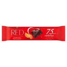 Red Delight Orange & Almond Dark Chocolate with No Added Sugar 26 g