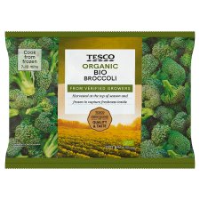 Tesco gyorsfagyasztott bio brokkoli 300 g