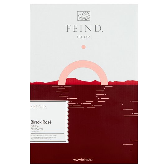 Feind Rosé Cuvée Dry Rose Wine 12% 5 l
