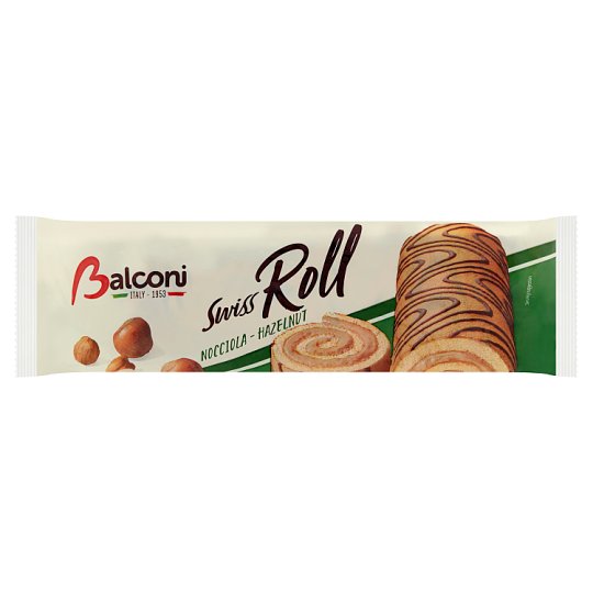 Balconi Roll sütőipari cukrásztermék mogyorótöltettel 250 g