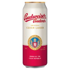 Budweiser Budvar Original cseh prémium világos sör 5% 0,5 l