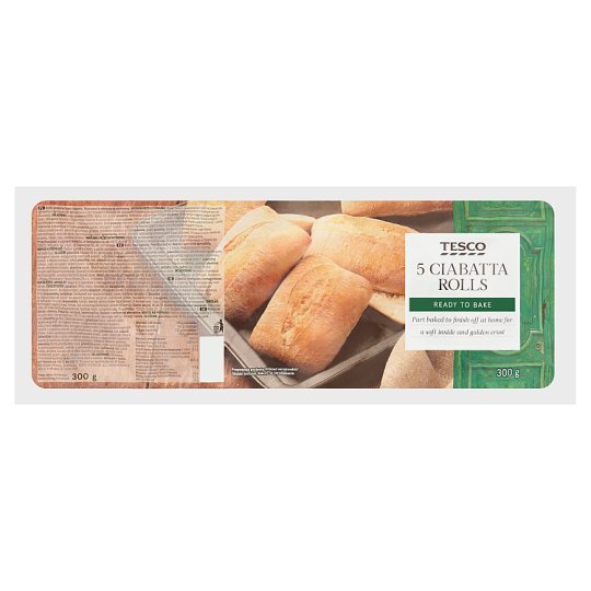 Tesco ciabatta 5 db 300 g