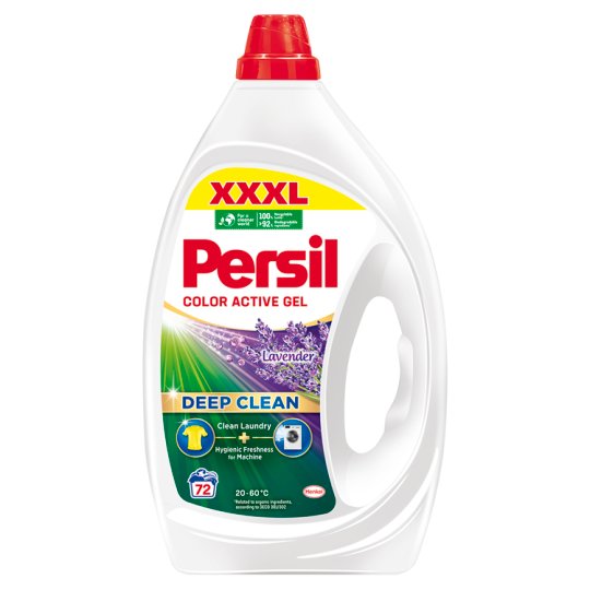 Persil Color Active Gel Lavender Detergent for Colored Clothes 72