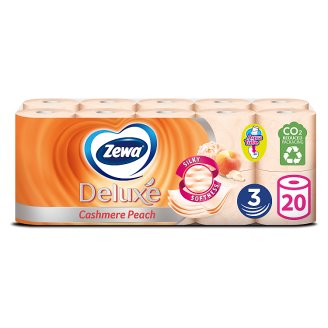 Zewa Deluxe Cashmere Peach 3 rétegű toalettpapír 20 tekercs