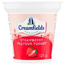 Creamfields zsírszegény eperízű joghurt 125 g