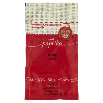 II. osztályú őrölt édes paprika 50 g