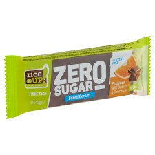 RiceUp! Zero Sugar gluténmentes zabszelet narancshéjjal és étcsokoládéval 70 g