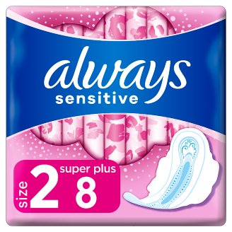Always Sensitive Long Ultra szárnyasbetét 8 darabos kiszerelés