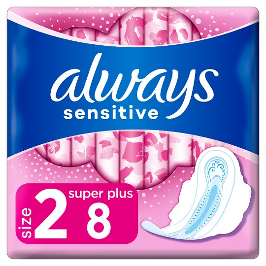 Always Sensitive Long Ultra szárnyasbetét 8 darabos kiszerelés