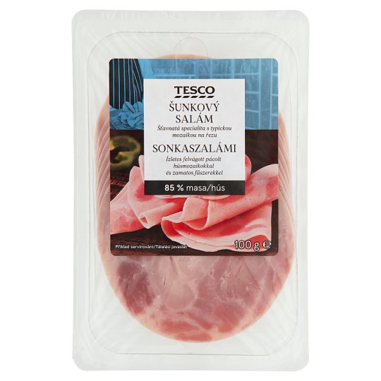 Tesco szeletelt sonkaszalámi 100 g