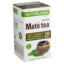 Naturland Unflavoured Maté Tea 20 Tea Bags 40 g