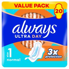Always Ultra Day Normal Egészségügyi Betét (1-es Méret) Szárnyas Betét x 10]