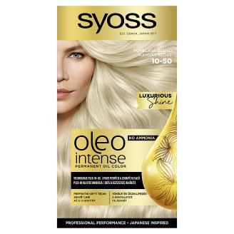 Syoss Color Oleo intenzív olaj hajfesték 10-50 hamvas szőke