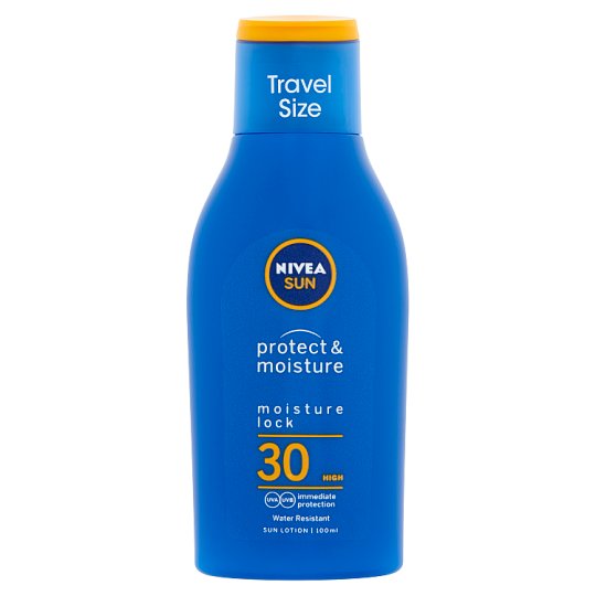 NIVEA SUN Protect & Moisture hidratáló naptej FF30 100 ml