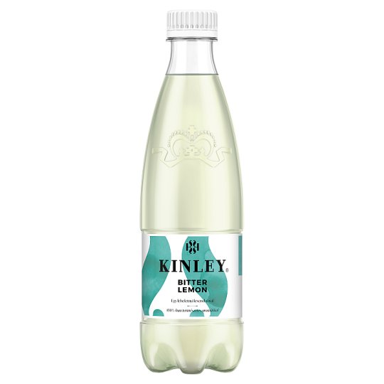 Kinley Bitter Lemon Carbonated Soft Drink with Lemon Flavoring 500 ml