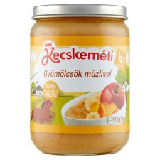 Kecskeméti Fruits with Muesli Baby Dessert 6 Months+ 190 g