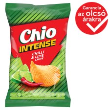 Chio Intense chilli és lime ízű burgonyachips 55 g