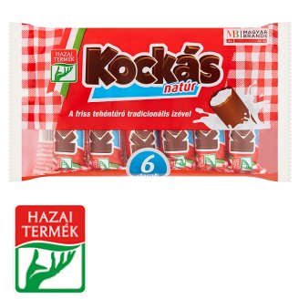 Kockás túrórúd 6 x 30 g Multipack natúr