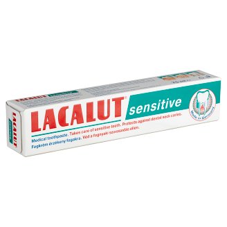 Lacalut sensitive fogkrém érzékeny fogakra 75 ml