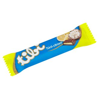 Tibi citromízű túrókrémmel töltött tejcsokoládé szelet 40 g