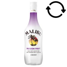 Malibu maracuja ízesítésű rum alapú likőr 21% 70 cl