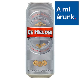 De Helder világos sör 4,5% 500 ml