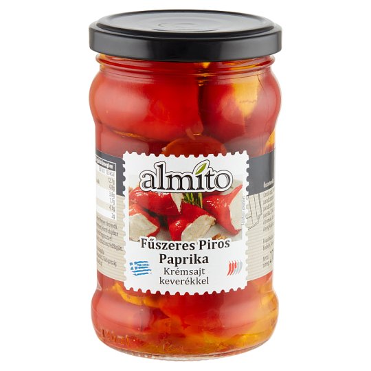 Almito fűszeres piros paprika krémsajt keverékkel 270 g