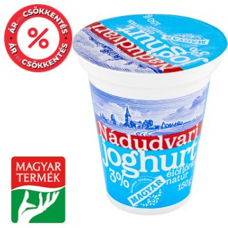 Nádudvari élőflórás natúr joghurt 150 g