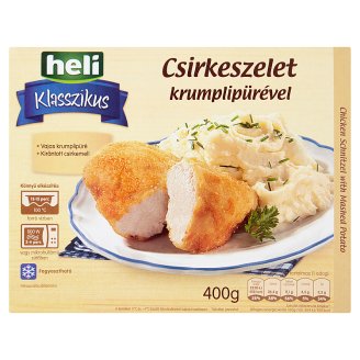 Heli Klasszikus csirkeszelet krumplipürével 400 g
