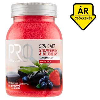 Tesco Pro Formula Strawberry & Blueberry fürdősó 600 g