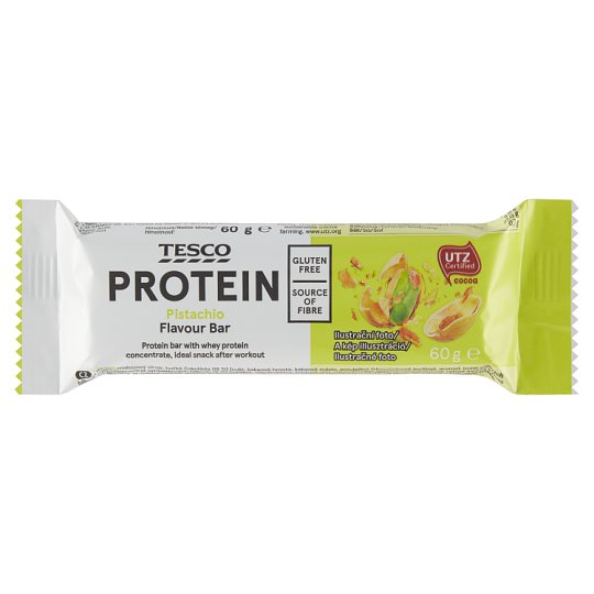 Tesco Pistachio Flavour Protein Bar 60 g Tesco Online, Tesco From