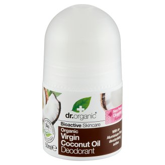 Dr. Organic Bioactive Skincare alumíniummentes golyós dezodor BIO szűz kókuszolajjal 50 ml