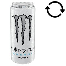 Monster Energy Ultra Carbonated Drink with Caffeine and Sweeteners 500 ml