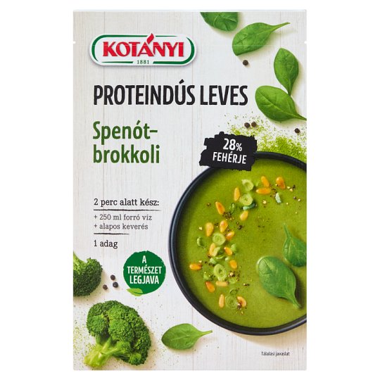 Kotányi spenót-brokkoli proteindús leves 25 g