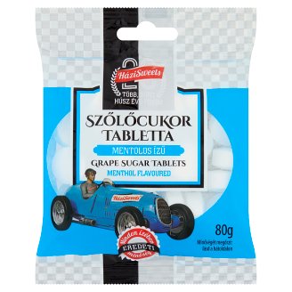 Házisweets mentolos ízű szőlőcukor tabletta 80 g