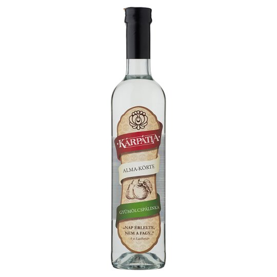 Kárpátia Apple-Pear Fruit Palinka 37,8% 500 ml