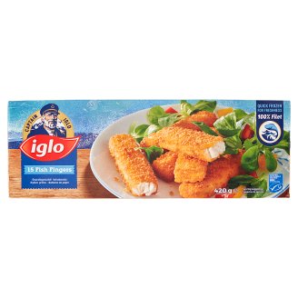 Iglo gyorsfagyasztott halrudacska 15 db 420 g