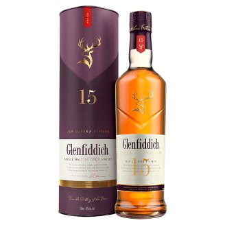 Glenfiddich 15 Years Old Single Malt Scotch Whisky 40% 0,7 l