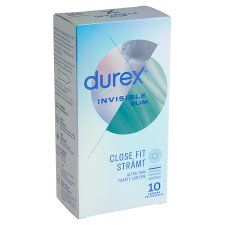 Durex Invisible Slim Condoms 10 pcs