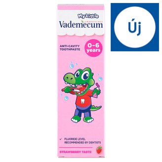 Vademecum My Little fogkrém enyhe epres ízzel 0-6 éves korig 50 ml