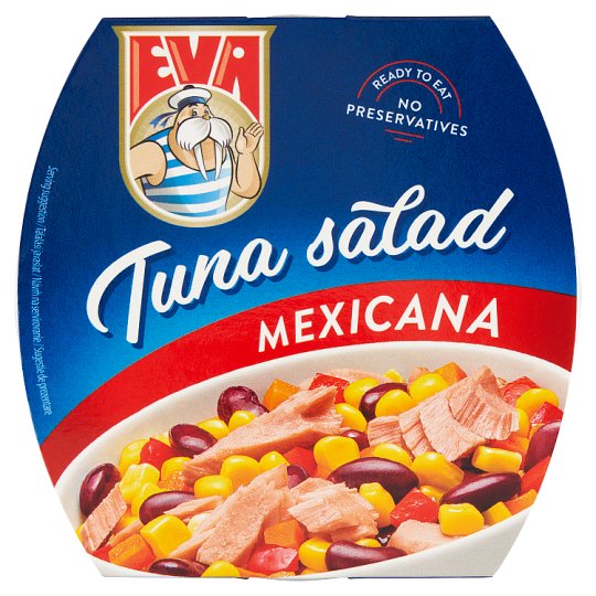 Eva zöldségek tonhallal növényi olajban 160 g